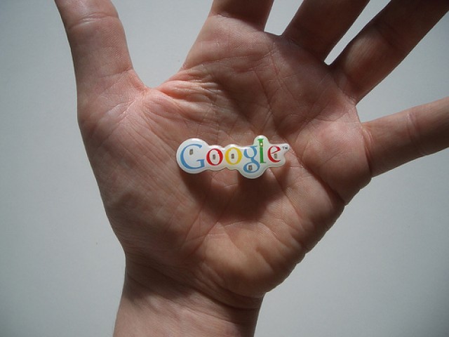 Google dans ma main